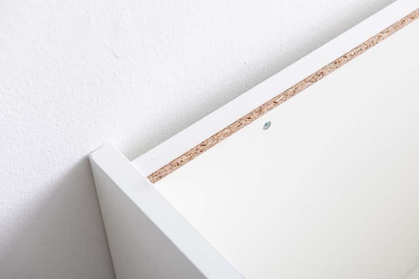 Armoire de cuisine d'angle Plenti blanc 112cm gauche