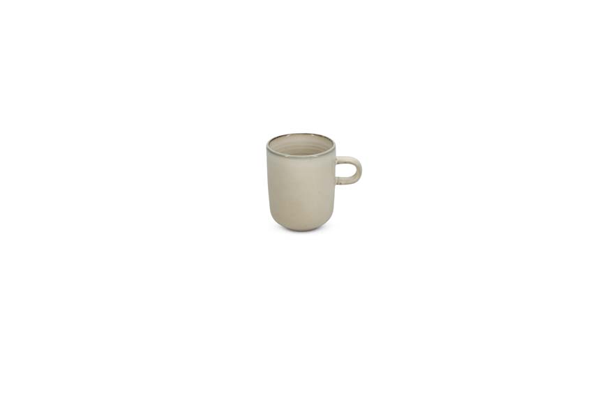 Mok Salt & Pepper Meridian aardewerk beige 33cl
