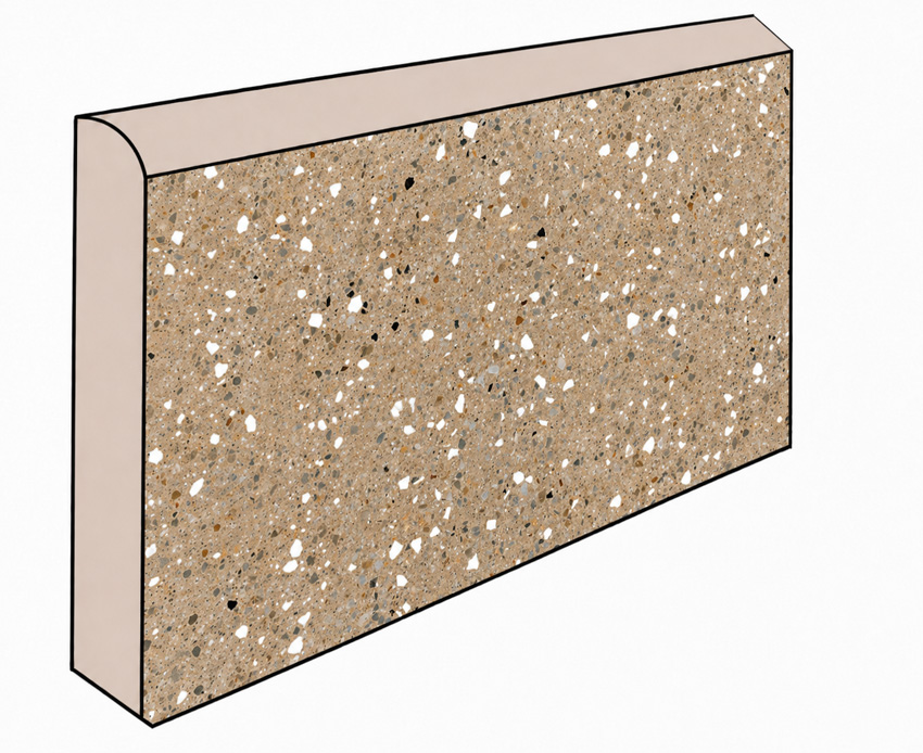 Plinthe Re-Bel taupe 7x60cm