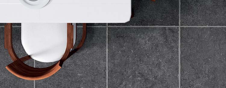 Terrastegel Belchateau antraciet 60x60x1,8cm