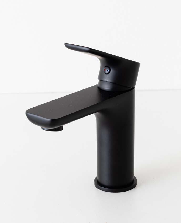 Robinet de lavabo Miley noir mat Robinet de lavabo Miley noir mat