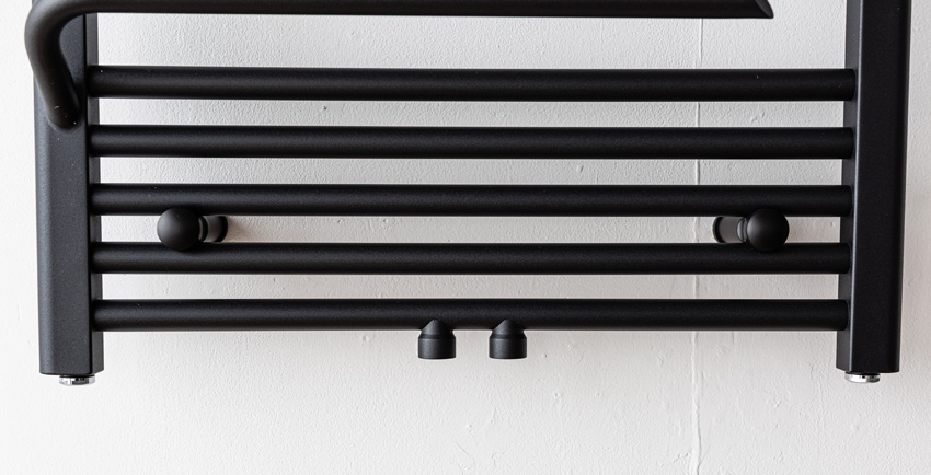 Handdoekradiator Dale enkel 180x60cm zwart 946Watt
