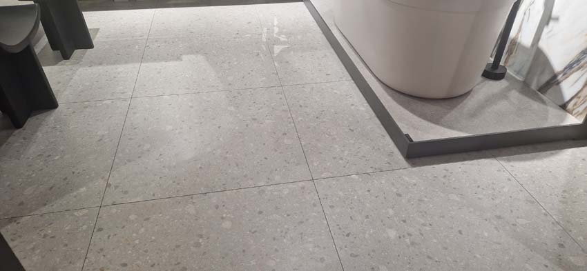 Carrelage de sol Dolce Vita terrazzo mat 100x100cm