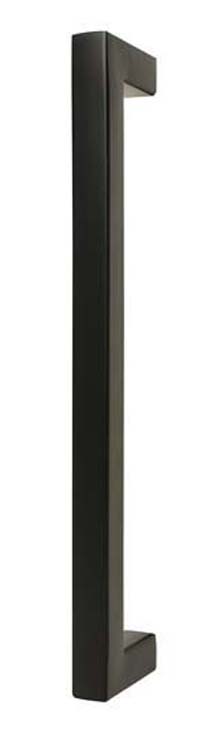 Porte en verre sécurit 8mm black 780MM-set carrée noire premium