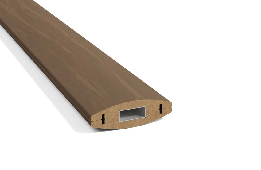 Roomdivider Line up Separo Maestro donkerbruin 12x277x3,6cm