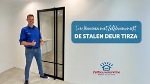 Pivoterende stalen binnendeur 4W Tirza 880 x 2040 mm  Pivoterende stalen binnendeur 4W Tirza 880 x 2040 mm