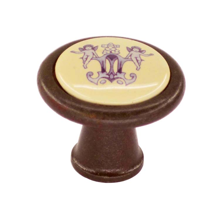 Tirant de meuble pro agrigento 30mm rouille