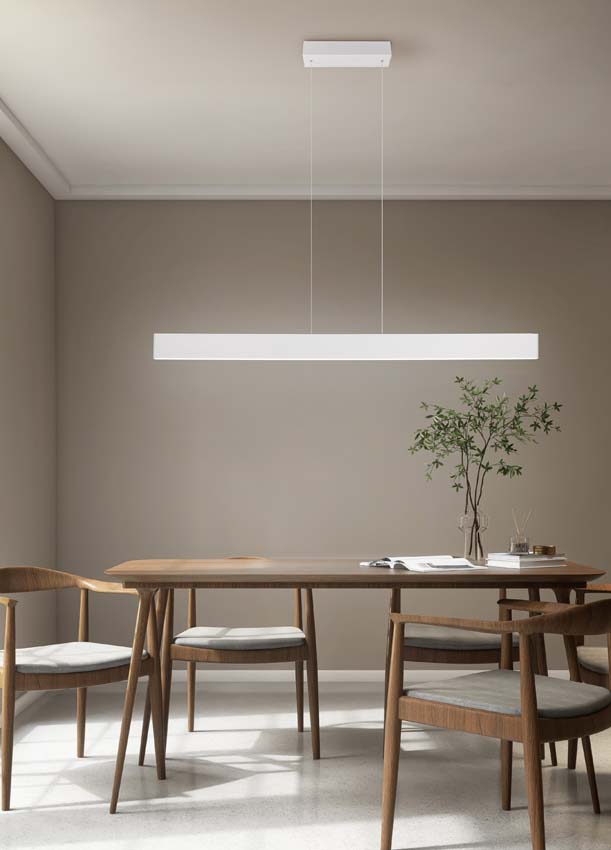 Suspension Easy Lift - Gris - 150cm - Dimmable - 1x35W - 2700-6000K
