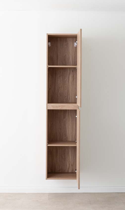 Kolomkast Bianca/Bella eik hangend 180x40x35cm