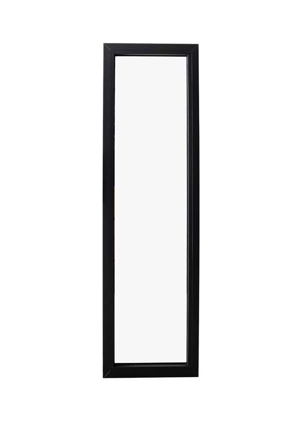 Vast raam pvc Deceuninck Elegant Infinity zwart/zw B600xH2100 mm