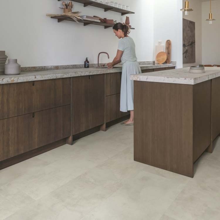 Laminaat Quick-step Muse waterproof 8mm - Grijs beton
