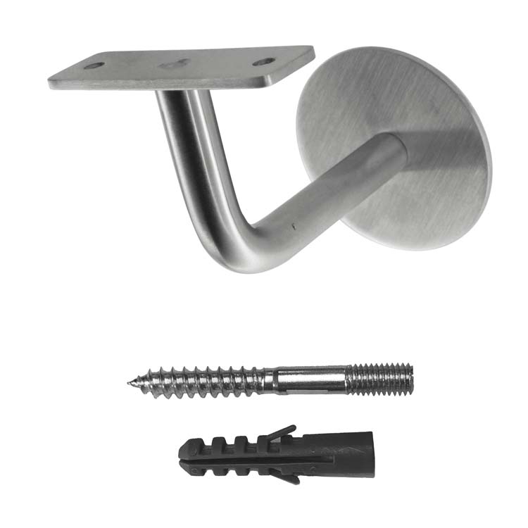 Support main courant proe plat inox plus