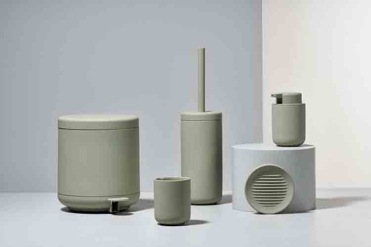 Zeepdispenser Zone Denmark Ume keramiek groen 250ml