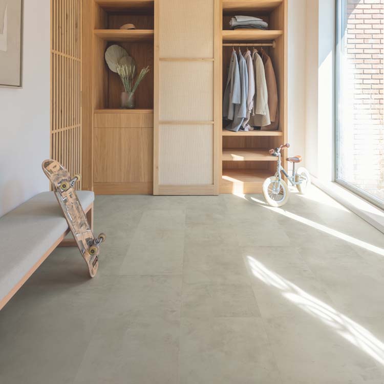 Laminaat Quick-Step Muse 8mm grijs 120x39,6cm