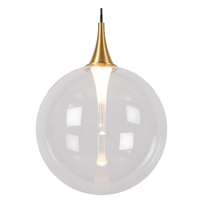 Lucide Premium Gisela - Hanglamp - Ø 16 cm - LED - 1x5W 2700K - Transparant Lucide Premium Gisela - Hanglamp - Ø 16 cm - LED - 1x5W 2700K - Transparant