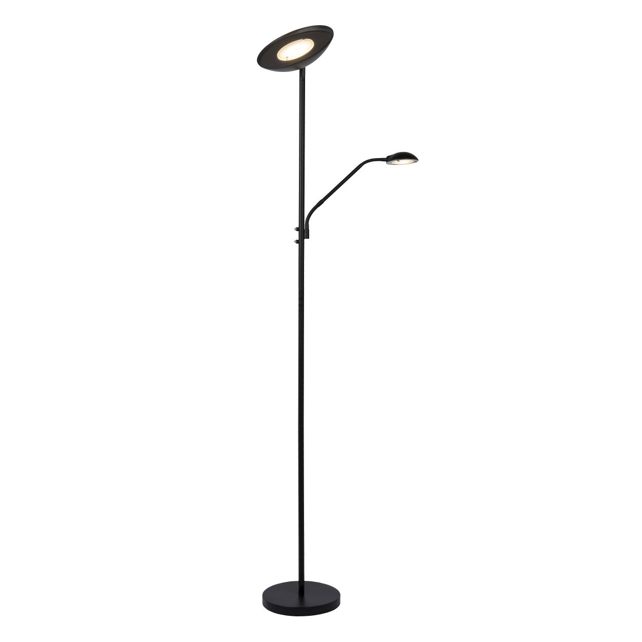 Lampadaire - noir - H180 - LED - 3000K