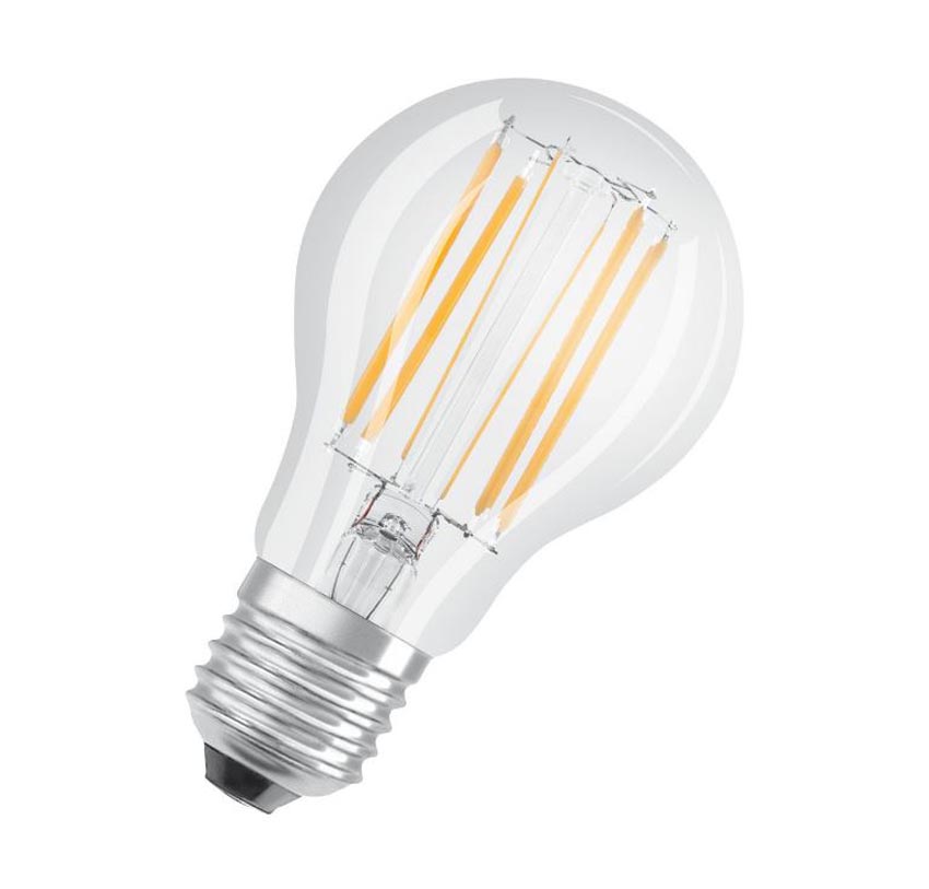 LED lamp Osram - E27 - Wit - Ø6x10,5cm - Dimbaar - 1x7,5W - 1055lm - 4000K - 1 stuk