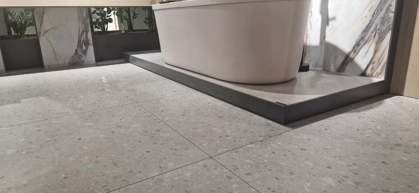 Carrelage de sol et mural Dolce Vita terrazzo 100x100cm