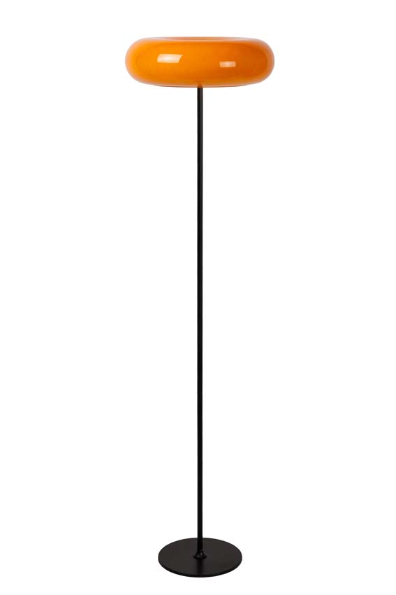 Lucide SENTINO - Lampadaire - Ø 40 cm - 3xG9 - Orange