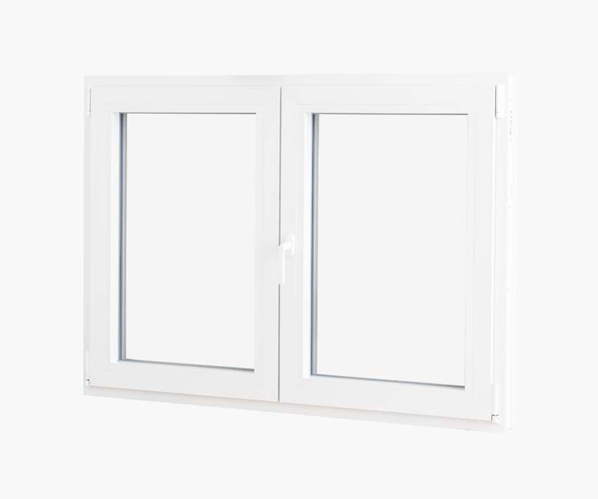 2-VL draaikiepraam pvc Deceuninck Elegant Inf. wit/wit B1500xH1200 mm 2-VL draaikiepraam pvc Deceuninck Elegant Inf. wit/wit B1500xH1200 mm