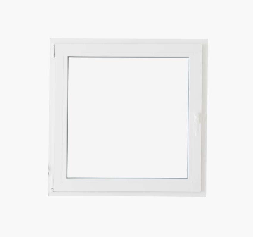 Draaikiepraam pvc Deceuninck Elegant Infinity wit/wit L MW