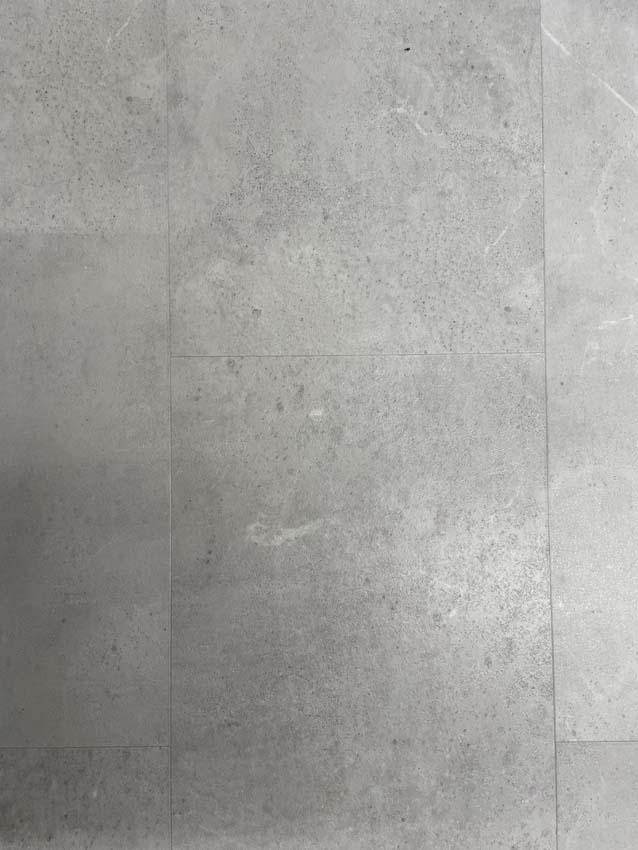 Sol vinyle dalle 5mm gris swan 61x30,5cm avec sous-couche