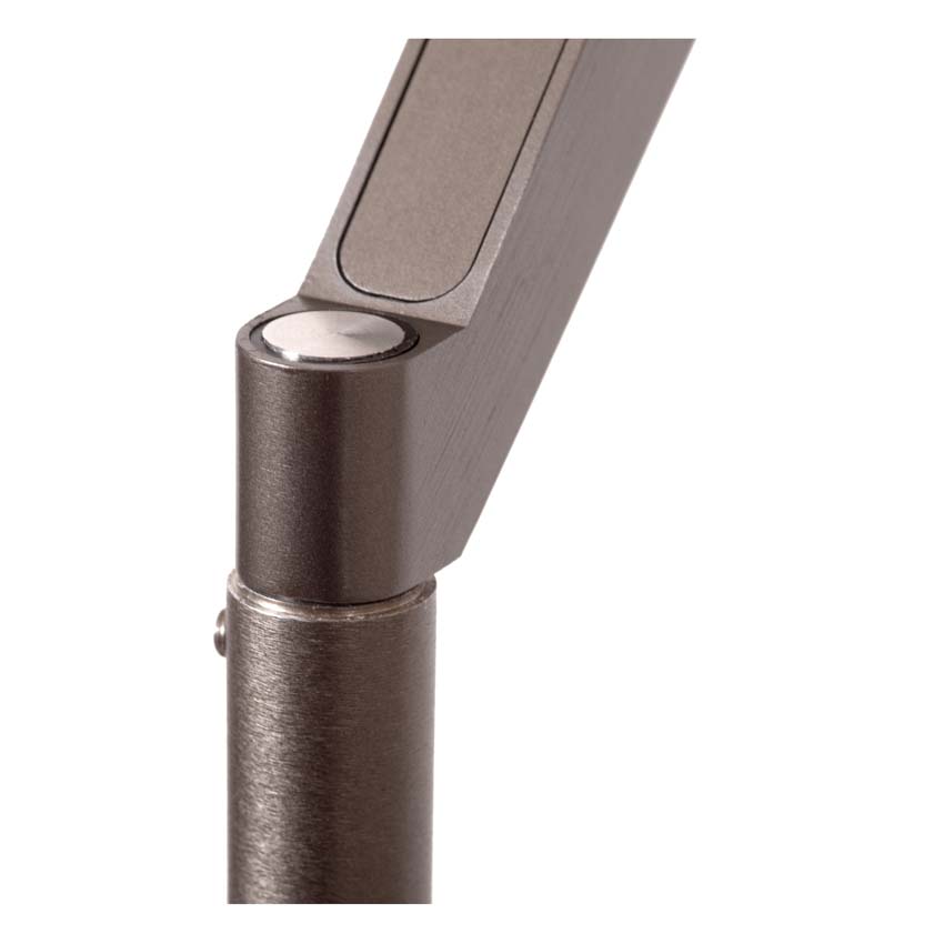 Lucide Premium Applause - Lampadaire - Ø33cm - LED dimmable - CCT - 2700K/4000K - Fer gris