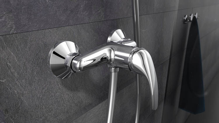 Robinet de douche Annette chrome Robinet de douche Annette chrome