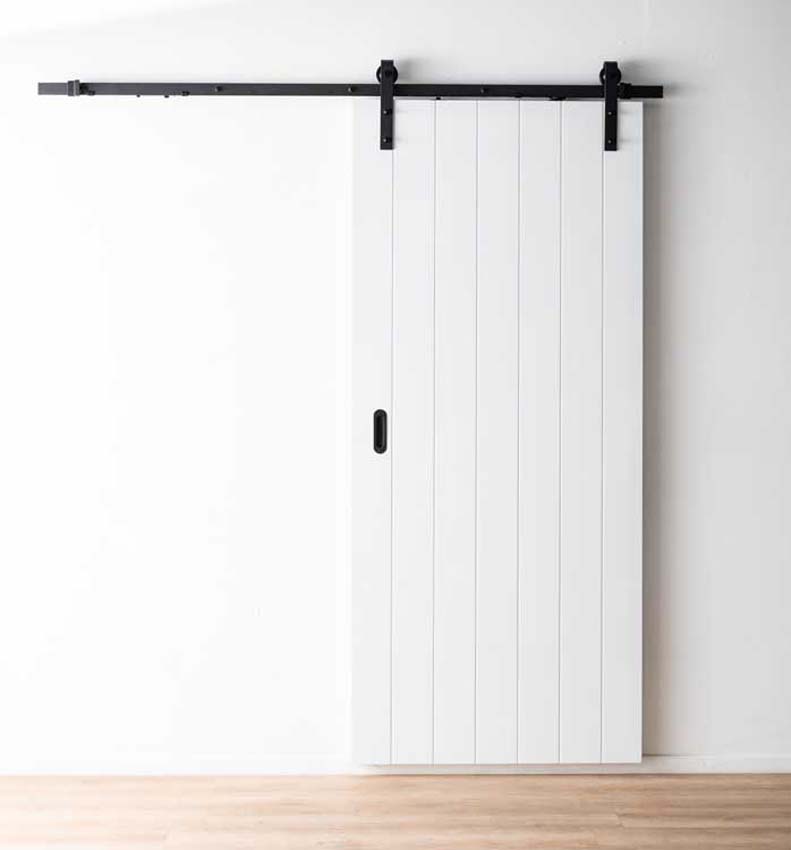 Complete schuifdeur Titus 93x211,5cm spaanplaat + rail robust - te schilderen