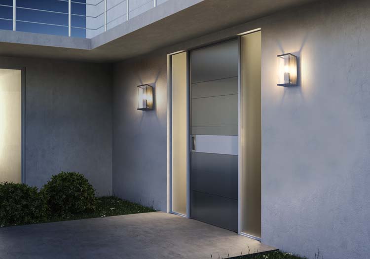 Applique murale extérieure - anthracite - E27 - IP54