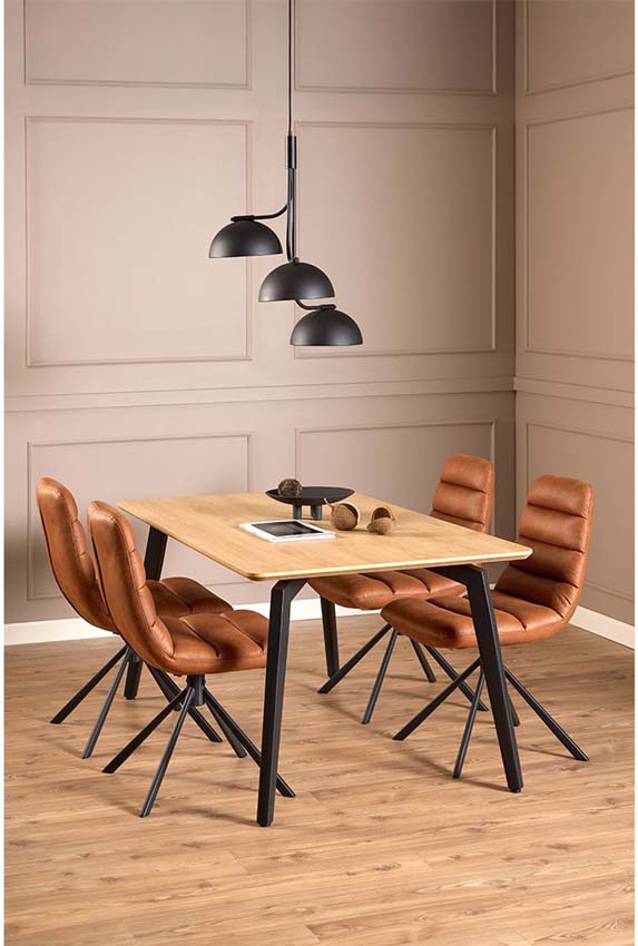 Eetkamer tafel Cadzand zwart