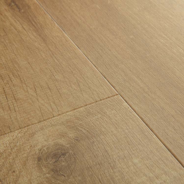 Vinyl vloer Quick-Step Bloom plank 6mm katoen diep naturelle eik natuur 149,4x20,9cm met ondervloer