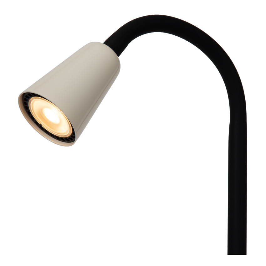 Lucide Essential Jasper - Lampe de table - 1xGU10 (MR16) - Beige