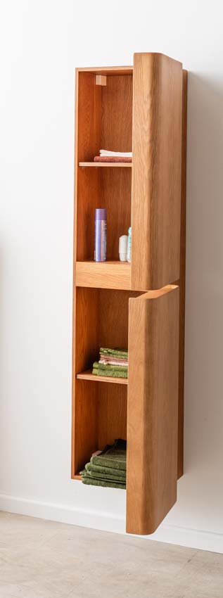 Armoire colonne Floris chêne suspendue 170x40x35cm Armoire colonne Floris chêne suspendue 170x40x35cm