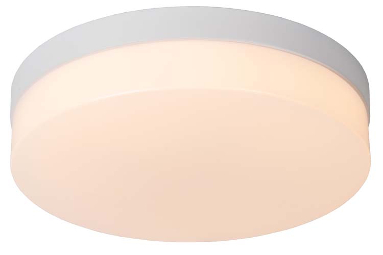 Plafondlamp badkamer - wit - Ø28cm - LED - 18W - 2700K - IP44