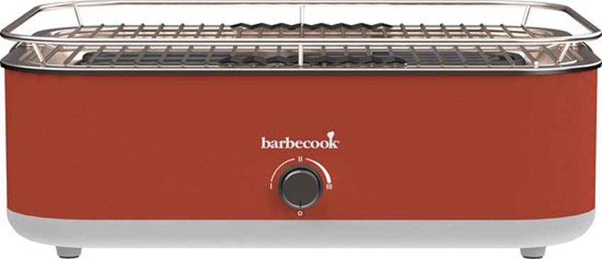 Grill électrique de table E-Carlo Barbecook rouge Grill électrique de table E-Carlo Barbecook rouge