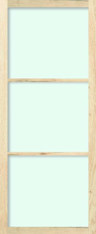 Feuille de porte steel look RW oak 3 verre mat 93 x 211,5 cm Feuille de porte steel look RW oak 3 verre mat 93 x 211,5 cm