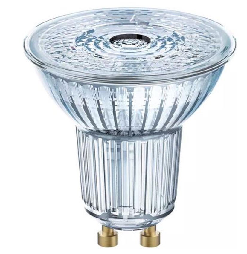 LED lamp Osram - GU10 - Transparant - Ø5,1x5,4cm - Dimbaar - 5x4,5W - 350lm - 4000K - 5 stuks