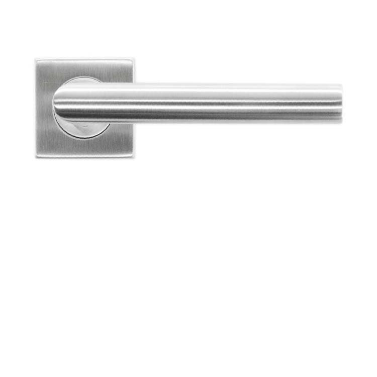 Poignée de porte carré belluno 19mm inox plus sans rosace