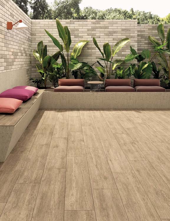 Dalle de terrasse Valbona 120x30x2cm