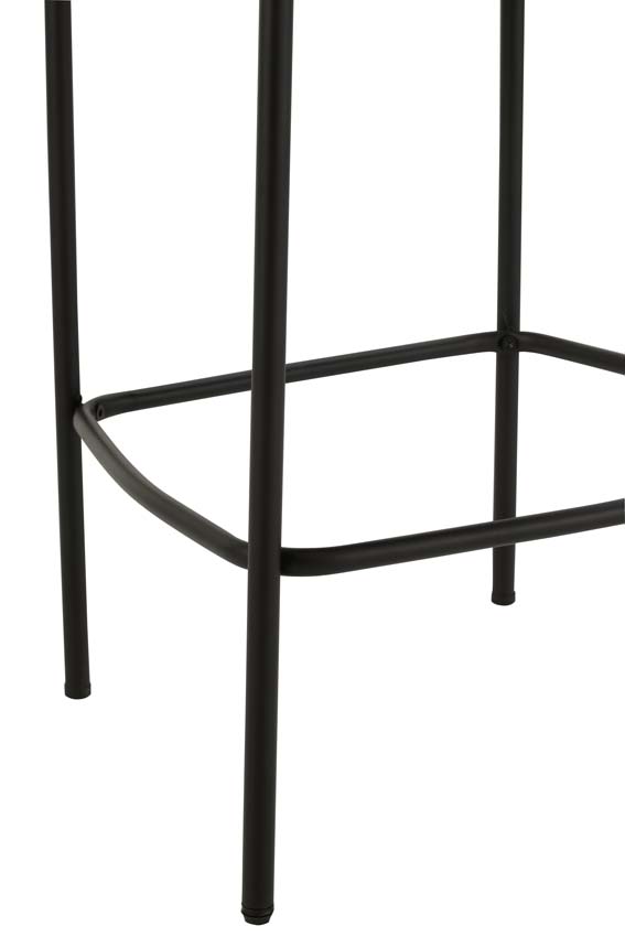 Chaise de bar Boucle blanc
