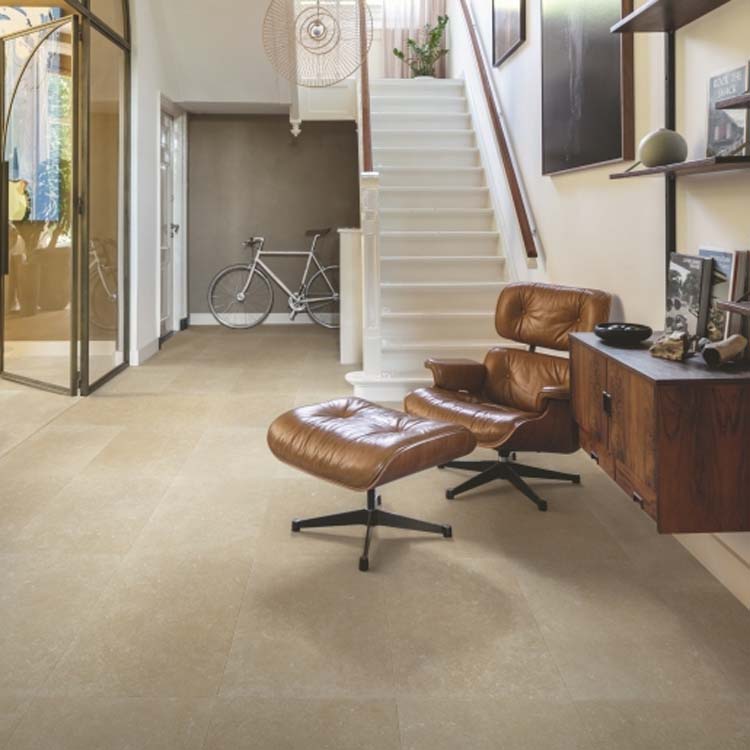 Stratifié Quick-Step Muse 8mm calcaire 120x39,6cm