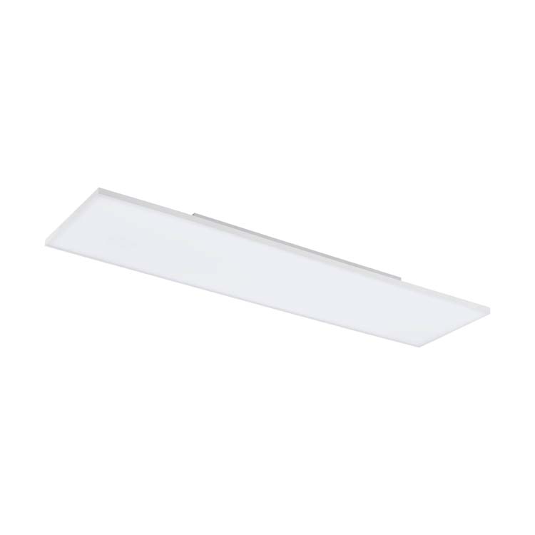 Plafonnière LED rectangle acier/aluminium 1200x300mm blanc 4000LM incl.