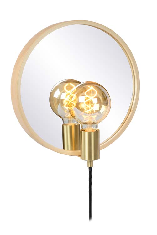 Spiegellamp - goud - E27 - 25W