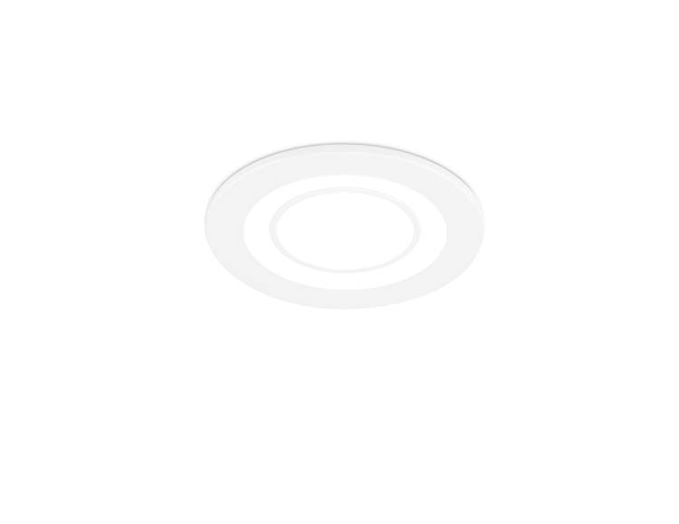 Spot encastré ronde blanc mate incl 1x5,5W LED/ 3000K/ 420Lm D8,2cm