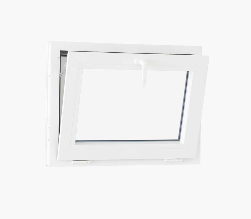 Valraam pvc Deceuninck Elegant Infinity wit/wit B800xH600 mm