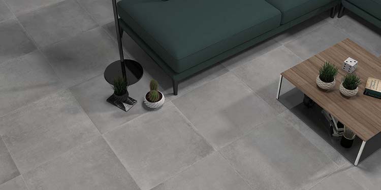 Vloer- en wandtegel Bonn grijs 60x60cm