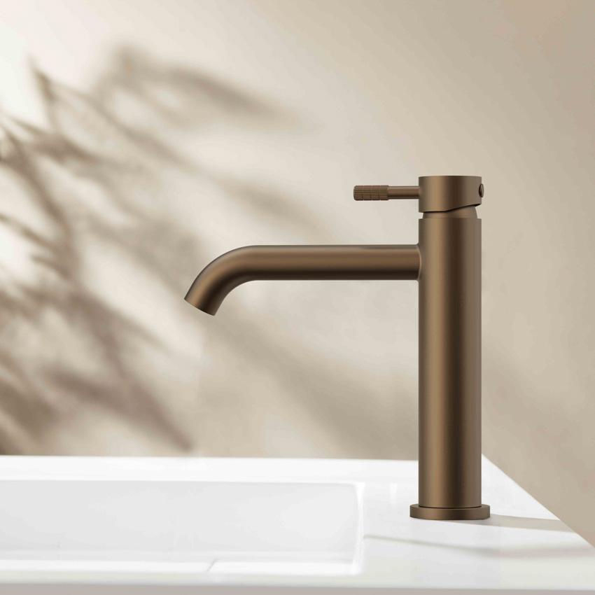 Robinet de lavabo bronze