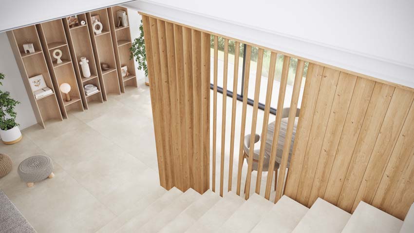 Roomdivider Line up Separo eik 100x277x3,6cm