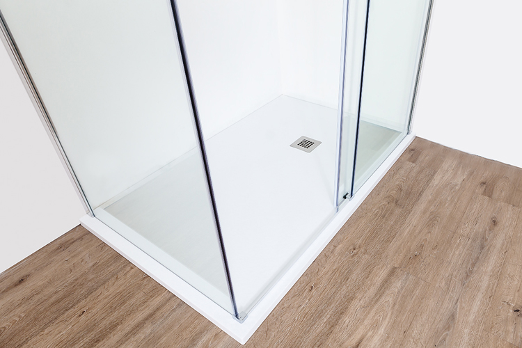 Receveur de douche Minimalism composite avec gelcoat blanc 140x90cm